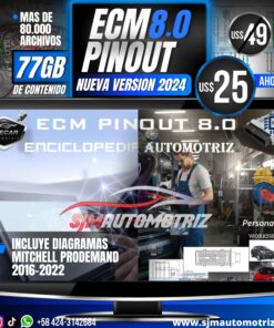 Diagnóstico Pro: Enciclopedia ECM PINOUT 8.0 (77GB) de Diagramas y Manuales Automotrices