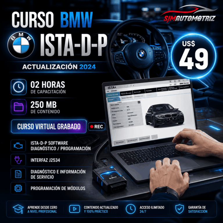 BMW ISTA-D/P Actualización 2024 – Diagnóstico y Programación BMW