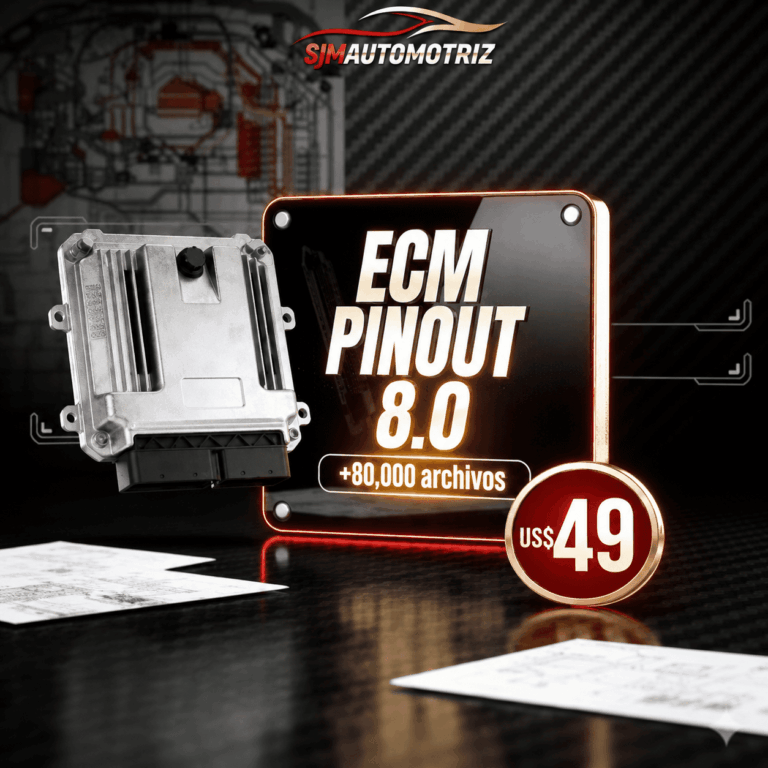 ECM Pinout 8.0 + SIMPLO 2025 Gratis — Pinout ECU Diagramas