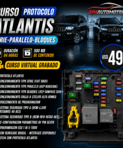 Curso Protocolo Atlantis – Serie, Paralelo y Bloques de Comunicación Automotriz