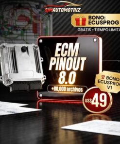 ECM Pinout 8.0: Pinouts ECU + Diagramas (+80.000) | SJM