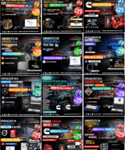 Pack de Cursos de Camiones | Diagnóstico, Programación y Reprogramación Diesel