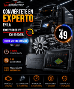 Curso Detroit Diesel Básico–Intermedio: Diagnóstico y Calibración (Online)