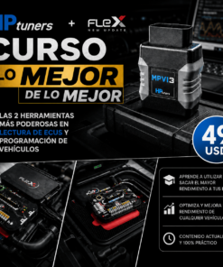 HP Tuners + Flex | Reprogramación y Diagnóstico Automotriz Profesional