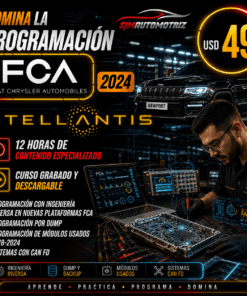 Curso Programación FCA Stellantis 2024 – Diagnóstico y Configuración de ECUs