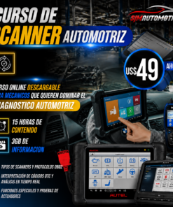 Curso Scanner Automotriz 2024: OBD2 Multimarca