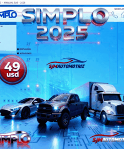 SIMPLO 2025 | Software Automotriz Completo: Diagramas, Pinouts, Data Técnica y Diagnóstico 2025