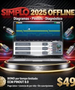 Simplo 2025 Offline | Diagramas y Pinouts + Bono ECM 8.0