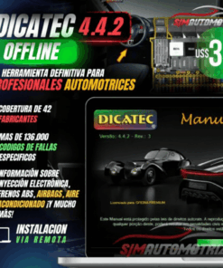 🛠️ DICATEC 4.4.2 OFFLINE: Solución Automotriz para 42 Marcas | Diagnóstico Sin Internet