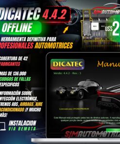 🛠️ DICATEC 4.4.2 OFFLINE: Solución Automotriz para 42 Marcas | Diagnóstico Sin Internet