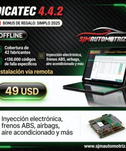 Dicatec 4.4.2 Offline: Diagramas Eléctricos y Manuales de Taller (42 Marcas)