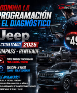 Curso Programación Jeep 2024 – Diagnóstico y Configuración Avanzada de Módulos