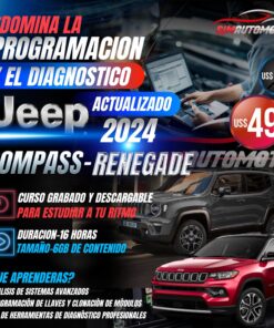Curso Programación Jeep 2024 – Diagnóstico y Configuración Avanzada de Módulos