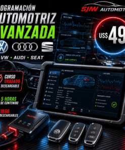 Curso Programación Volkswagen, Audi y Seat 2025