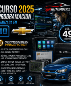 Curso Programación Chevrolet / GM Actualización 2025 – Uso de calculadoras