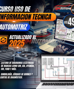 Curso Uso de Informacion Tecnica 2025: Símbolos, CAN y Diagnóstico Profesional