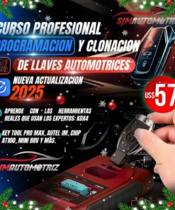Curso de Programación y Clonación de Llaves Automotrices | Corte de Llaves – Actualizado 2025