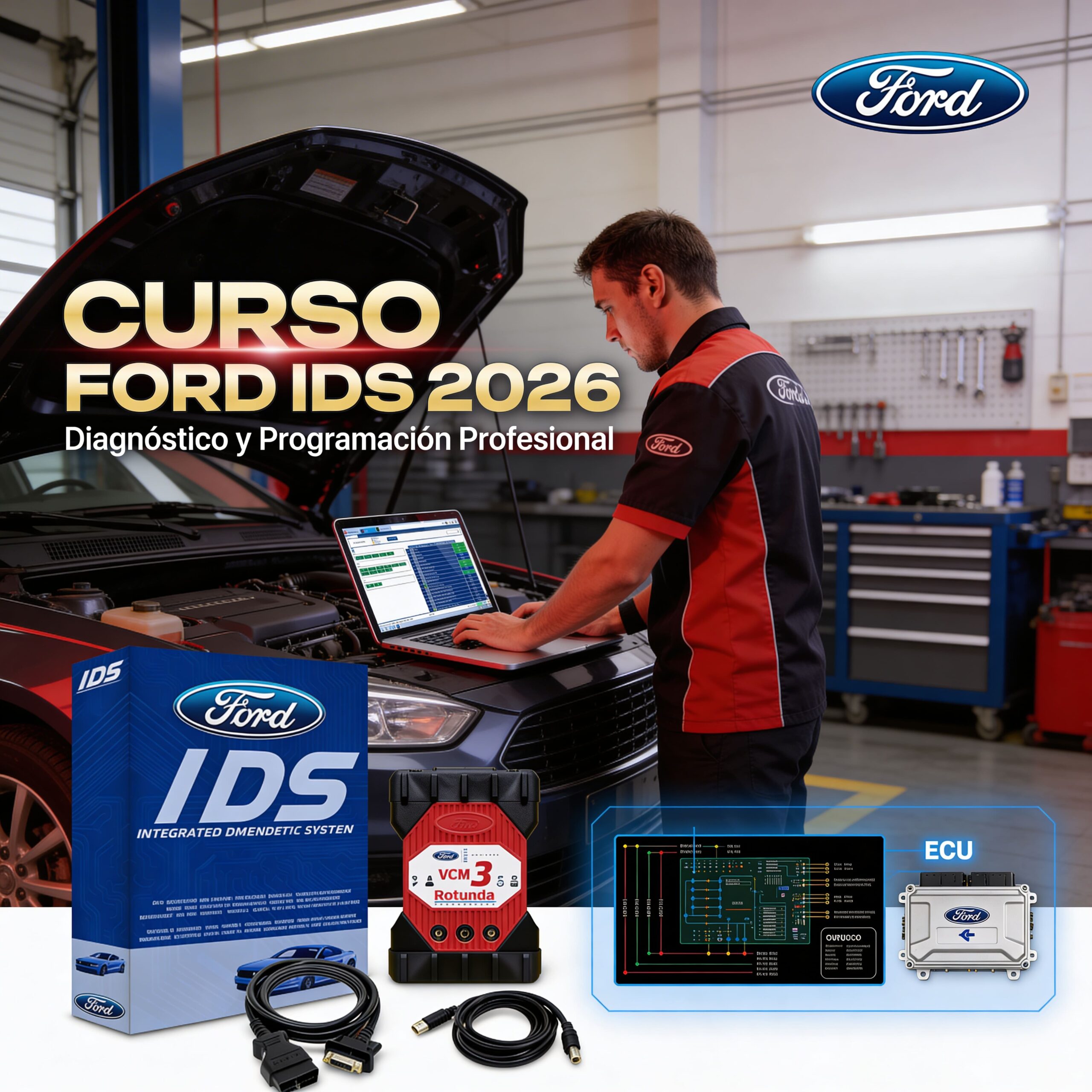 Bonus Curso Ford IDS 2026 incluido
