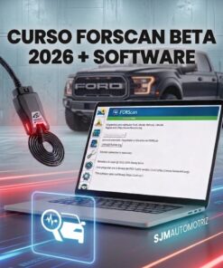 Curso FORScan Beta 2026 + Licencia Extendida | Programación Ford