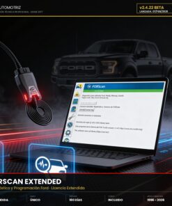 FORScan 2.4.22 Beta + Licencia Extendida 2026 | Diagnóstico y Programacion Ford | SJM Automotriz