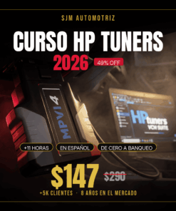 Curso HP Tuners 2026 en Español | Reprogramación y Tuning de ECU