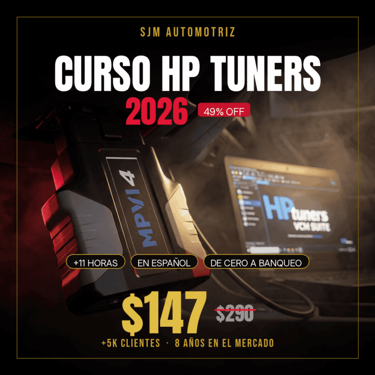 Curso HP Tuners 2026 en Español | Reprogramación y Tuning de ECU