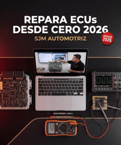 Curso de Reparación de Computadoras Automotrices ECU 2026 — Desde Cero