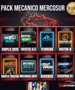 PACK MERCOSUR 8 EN 1 — Diagramas, Pinouts, ECU y Tractores